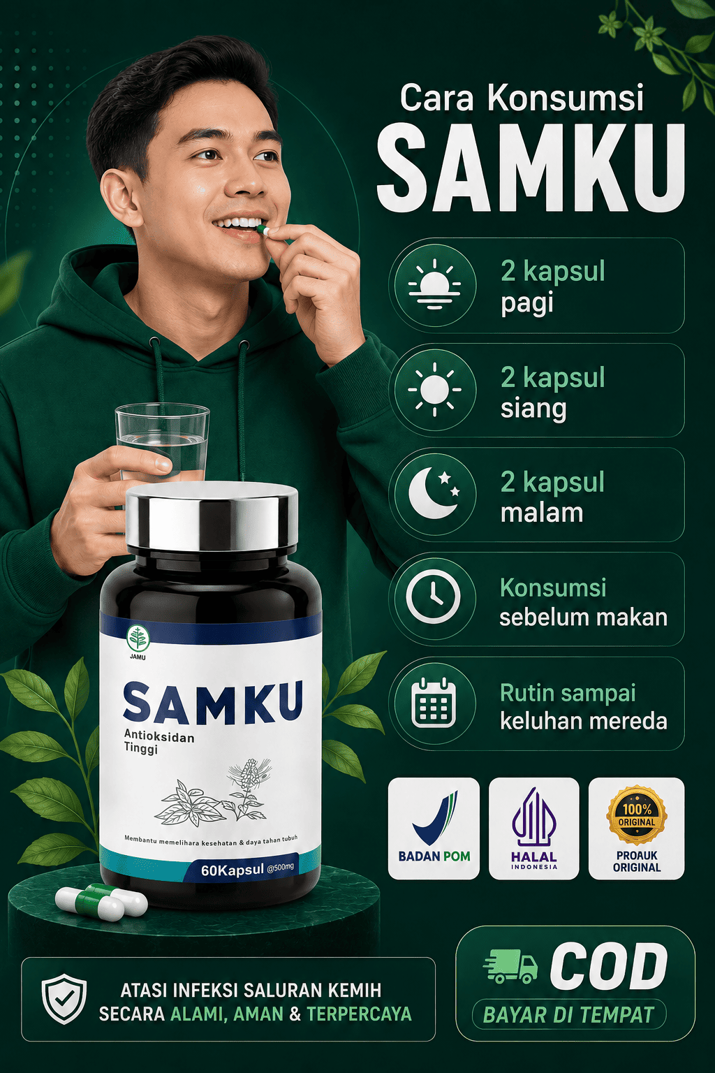 Cara konsumsi samku