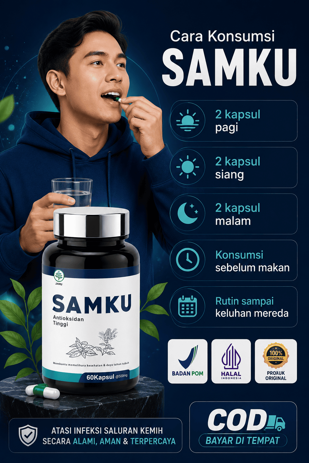 Cara konsumsi samku